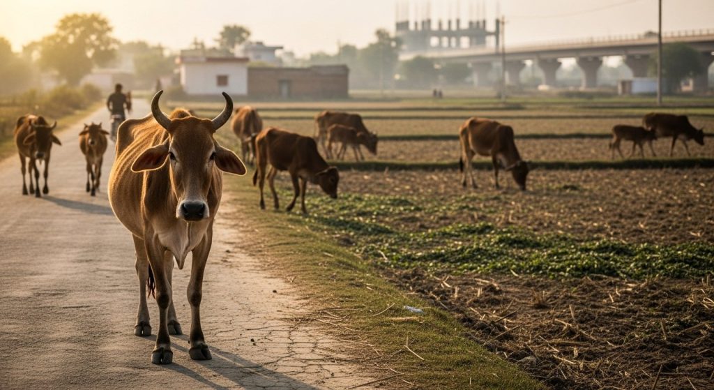 Akhilesh Yadav's Major Accusation: "BJP Failed to Solve Stray Cattle Problem Even After PM Modi's Assurance"