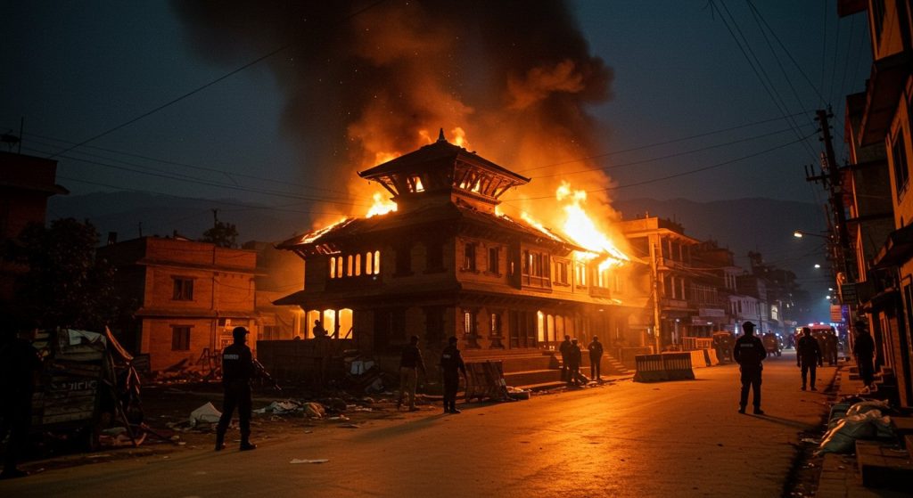 Arson at Foreign Minister's house in Nepal: High alert on Lakhimpur Kheri border, curfew imposed in Dhangadhi