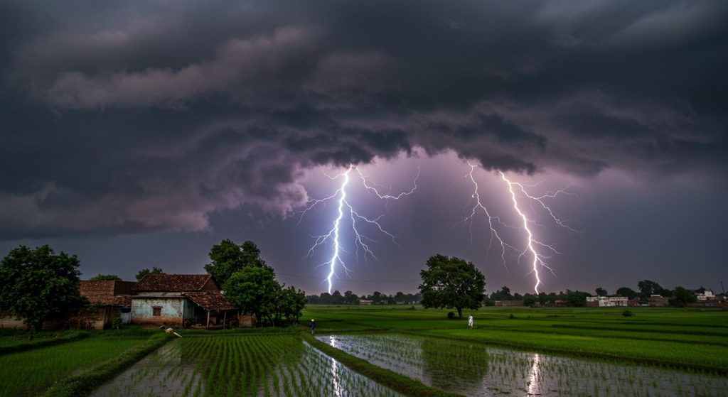 Alert for rain and lightning in UP today, heavy rain from September 11: Meteorological Department's warning