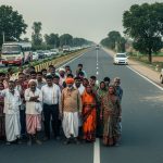 Aligarh: Youth Hit by Vehicle While Crossing Highway, Dies Tragic Death; Enraged Villagers Block Road