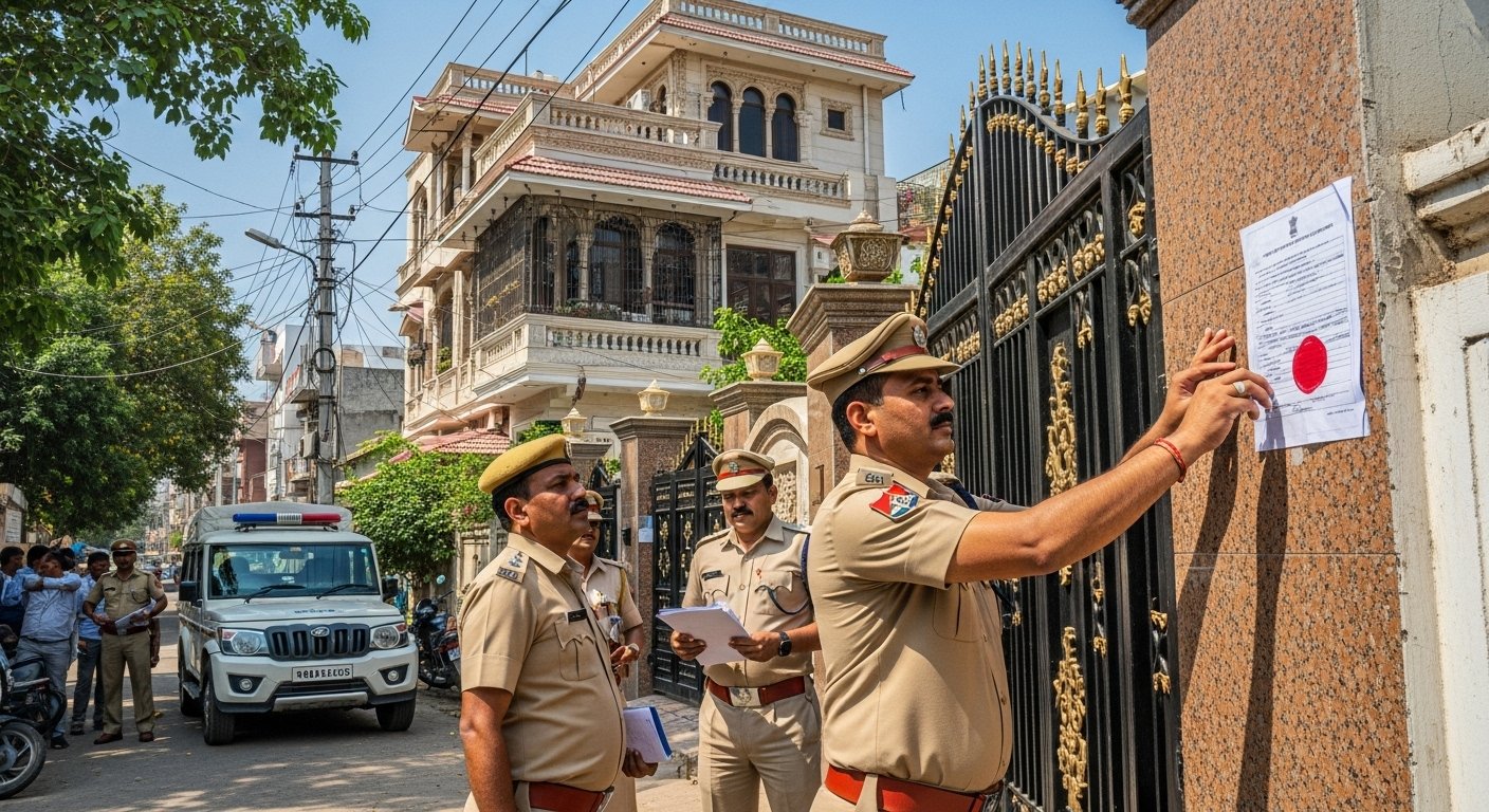 अलीगढ़: हिस्ट्रीशीटर खालिद उर्फ पप्पू पर बड़ी कार्रवाई, 2.12 करोड़ की संपत्ति कुर्क, बहनोई भी घेरे में
