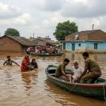 Flood's Fury in Tappal, Aligarh: 21 Rescued, Two Prevented From Drowning, Sick Elderly Person Also Saved