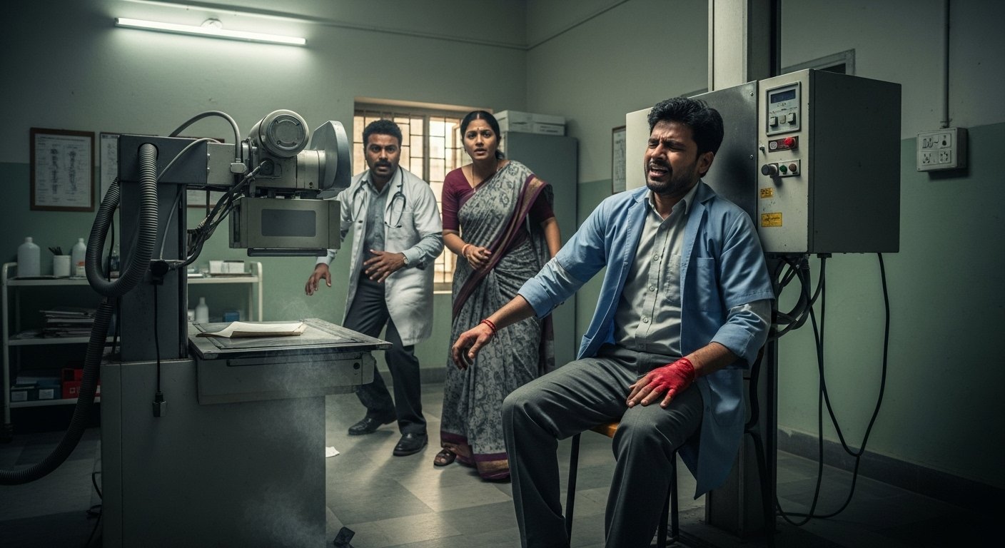 अमेठी सीएचसी में बड़ा हादसा: एक्सरे मशीन में करंट लगने से टेक्नीशियन झुलसा, अस्पताल में भर्ती