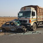 Andhra Pradesh: Horrific Collision Between Car and Truck, Entire Family of 7 Wiped Out Instantly; Bodies Mangled