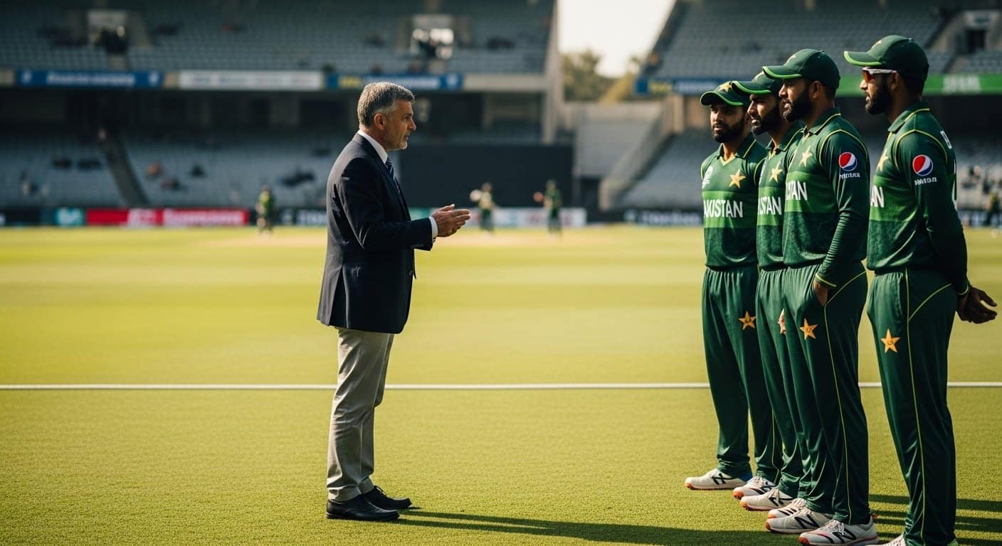 एंडी पाइक्रॉफ्ट बोले- वह सिर्फ मैसेंजर थे:पाकिस्तान को टॉस से 4 मिनट पहले बताया था, हाथ नहीं मिलाएगी टीम इंडिया