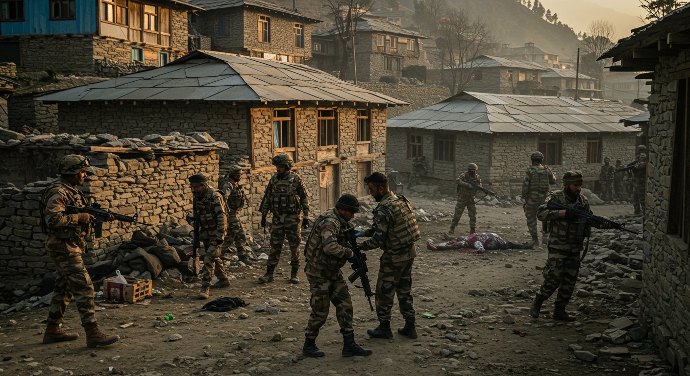 Fierce Encounter Between Army And Terrorists In Kulgam, Jammu: One Lashkar Terrorist Killed, 3-4 Still Trapped; One Soldier Injured