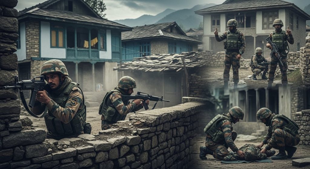 Army-Terrorist Encounter in Kulgam, Jammu: 2 Terrorists Killed, 3-4 Still Hidden; 2 Soldiers Martyred