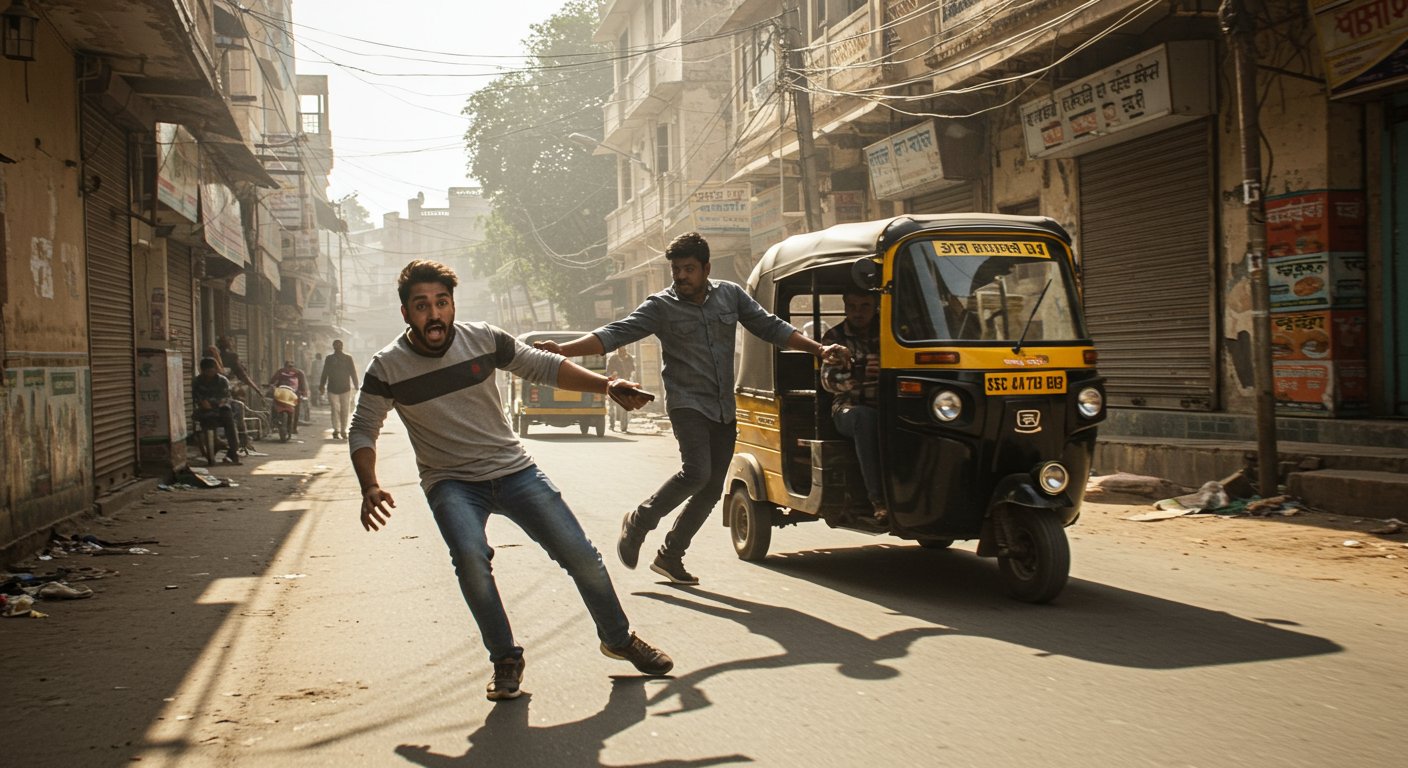 Agra: Auto Gang's Terror; Youth Robbed in Broad Daylight, Appeal for Vigilance