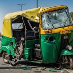 Miracle or Luck? Auto Smashed After Hitting Divider, Woman Escapes Without a Scratch!