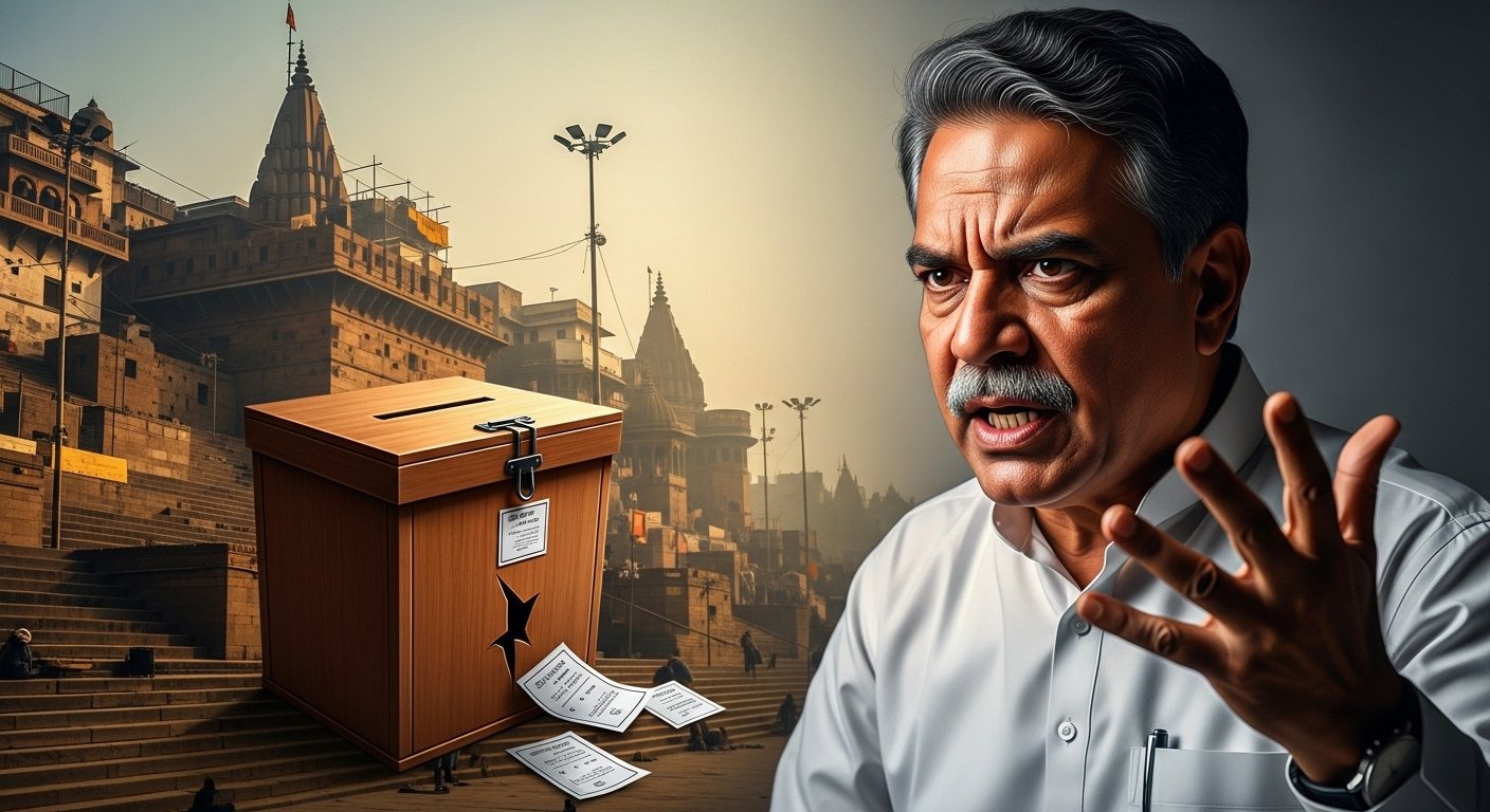 MP Awadhesh's Major Attack in Kashi: Says - 'It was not vote theft, but outright robbery in Milkipur!'