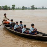 Children Risk Lives for Education Amidst Saryu Floods: Ayodhya Forced to Go to School by Boat