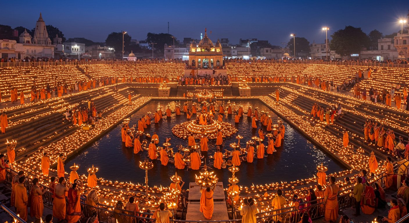 अयोध्या दीपोत्सव 2025: इस बार 1251 महाआरती और 26 लाख दीयों से बनेगा विश्व रिकॉर्ड!