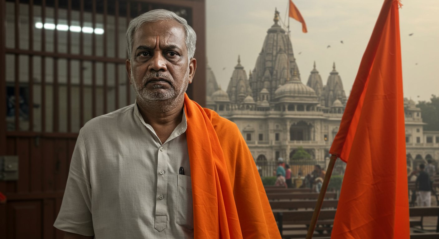 UP: Bail Plea of Accused in Ram Temple Recce Case Rejected; Roaming with Saffron Flag Sparks Controversy