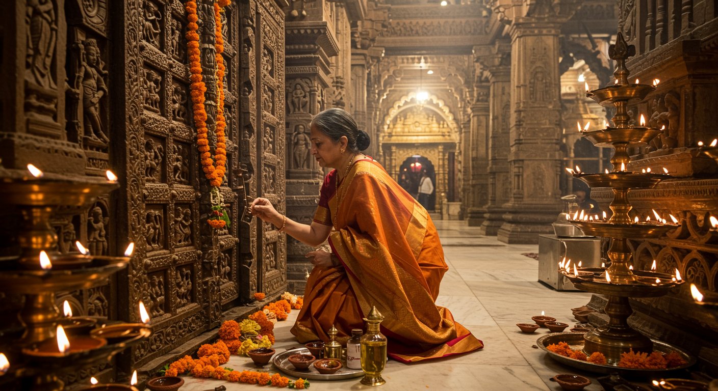 राष्ट्रपति करेंगी बांकेबिहारी मंदिर की चौखट का कन्नौज के इत्र से पूजन, गिर गाय के शुद्ध घी से दीपदान