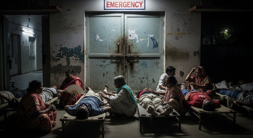 Barabanki District Hospital's Shameful Reality: Emergency Ward Locked, Patients Agonized All Night