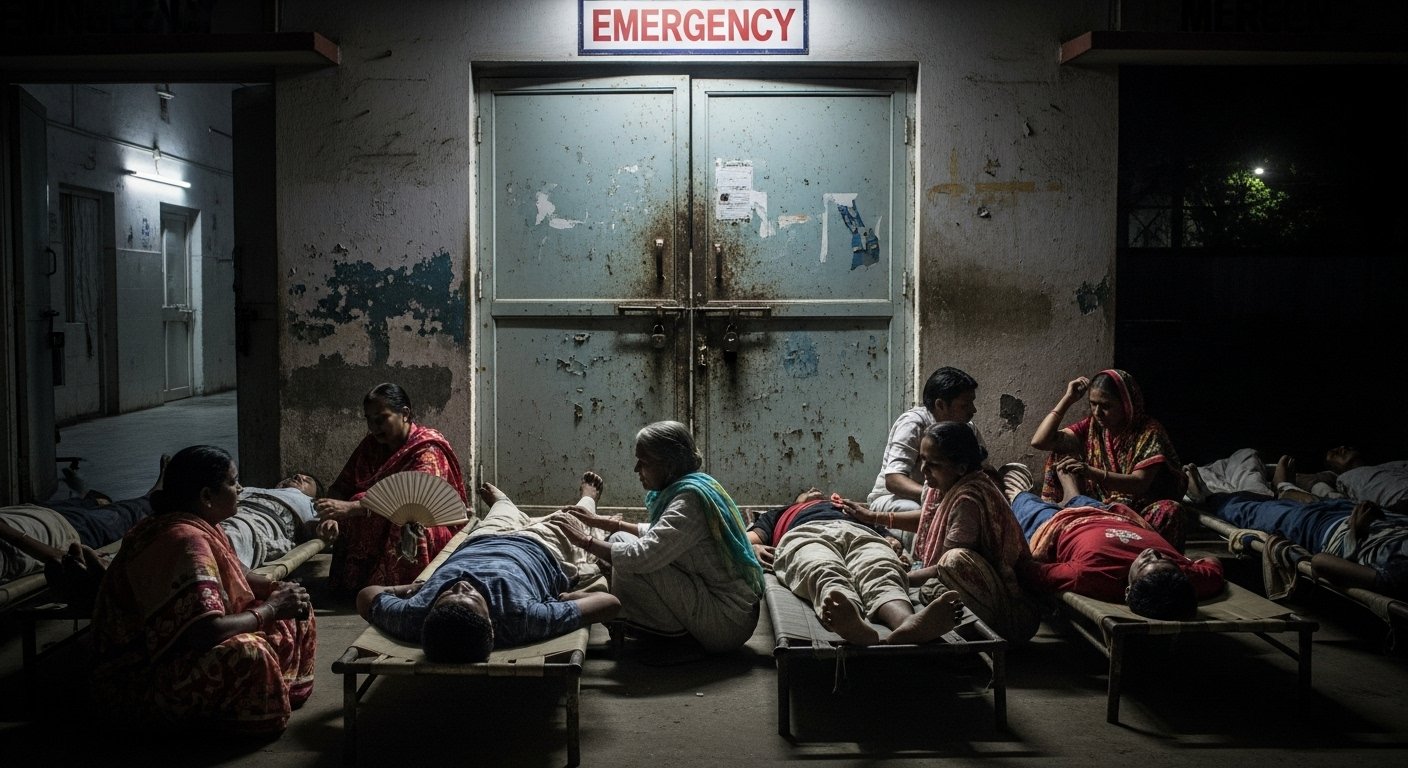 Barabanki District Hospital's Shameful Reality: Emergency Ward Locked, Patients Agonized All Night