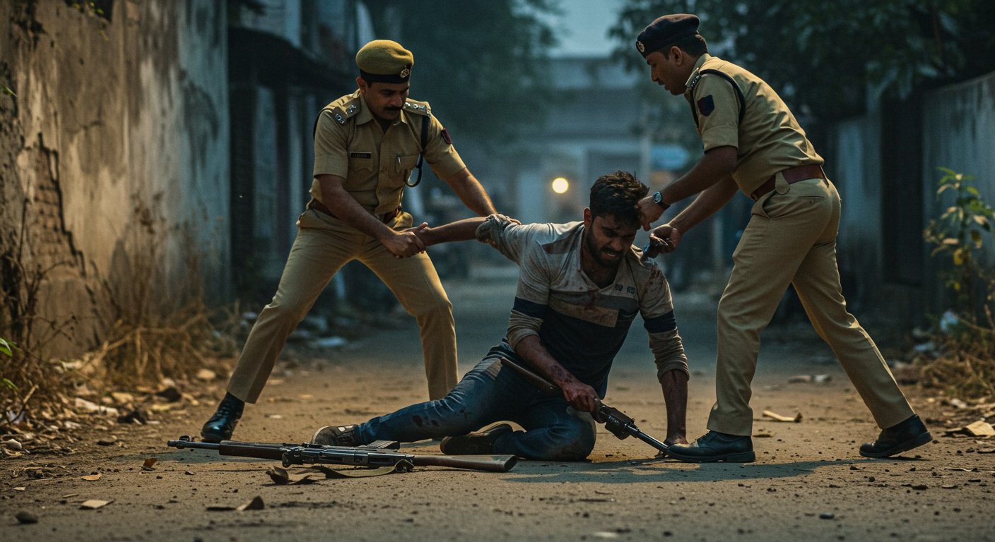 बरेली: पुलिसकर्मी की राइफल छीनकर भागे दुष्कर्म के आरोपी मुठभेड़ में गिरफ्तार, गोली लगने से घायल