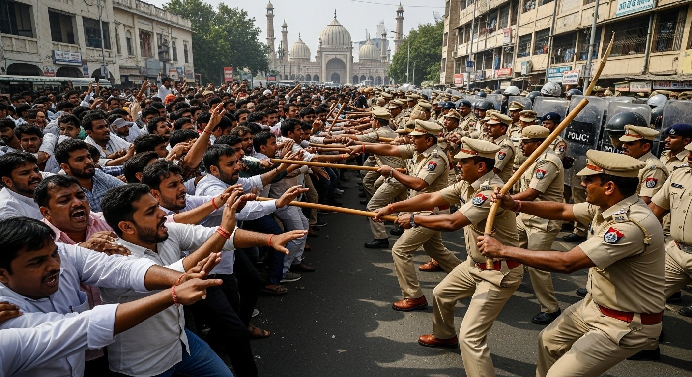 बरेली में बवाल: ‘शोर-शराबा और आगे बढ़ने की जिद’ बनी लाठीचार्ज की वजह, मस्जिद तक जाने पर अड़ी थी भीड़