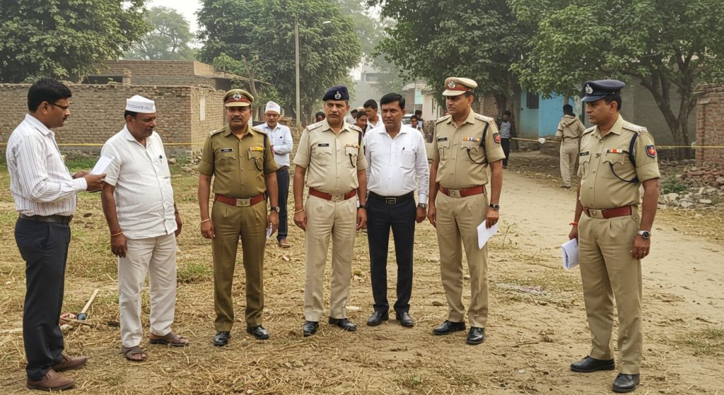 Shots Fired in Bareilly Land Dispute; Major Action: 4 Suspended Including Sub-Inspector and Kanungo, Inspector Removed from Police Station