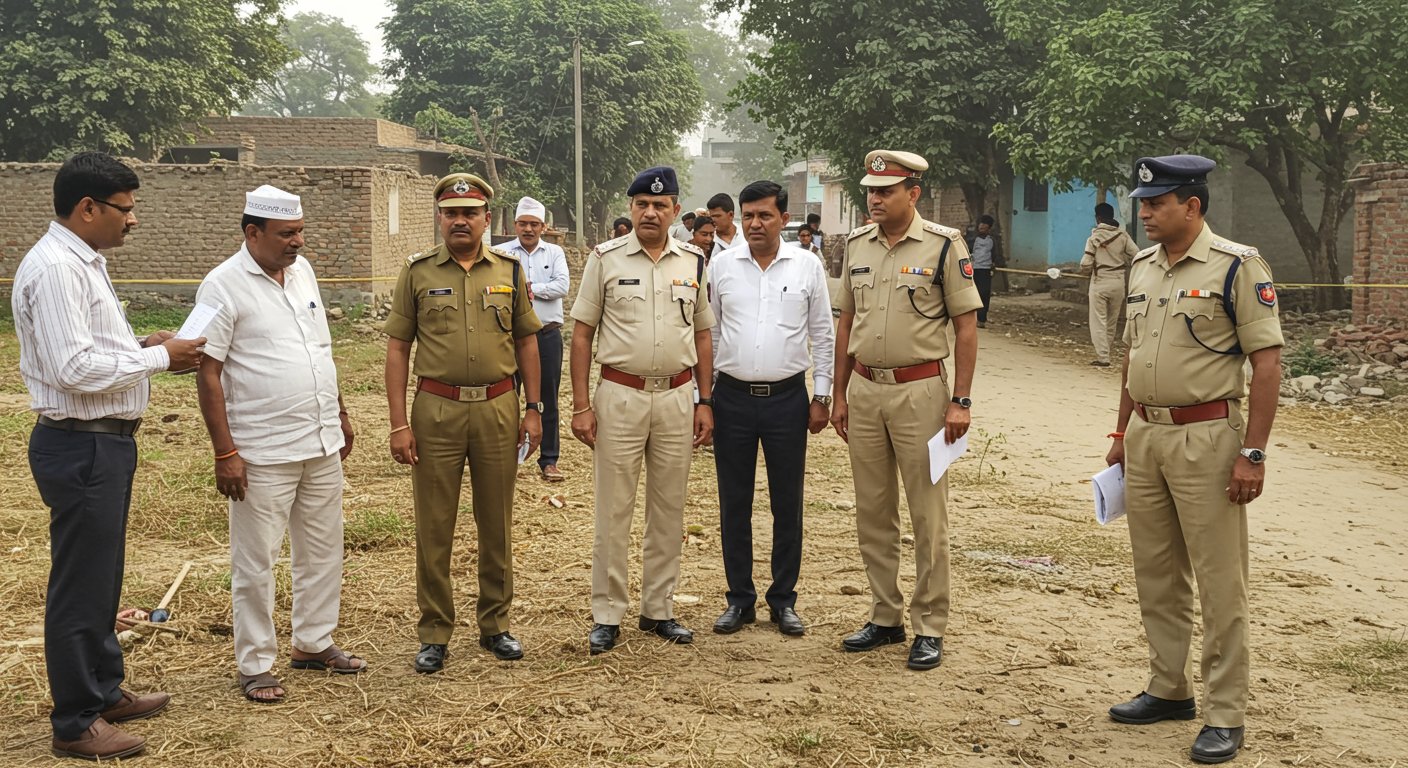 Shots Fired in Bareilly Land Dispute; Major Action: 4 Suspended Including Sub-Inspector and Kanungo, Inspector Removed from Police Station