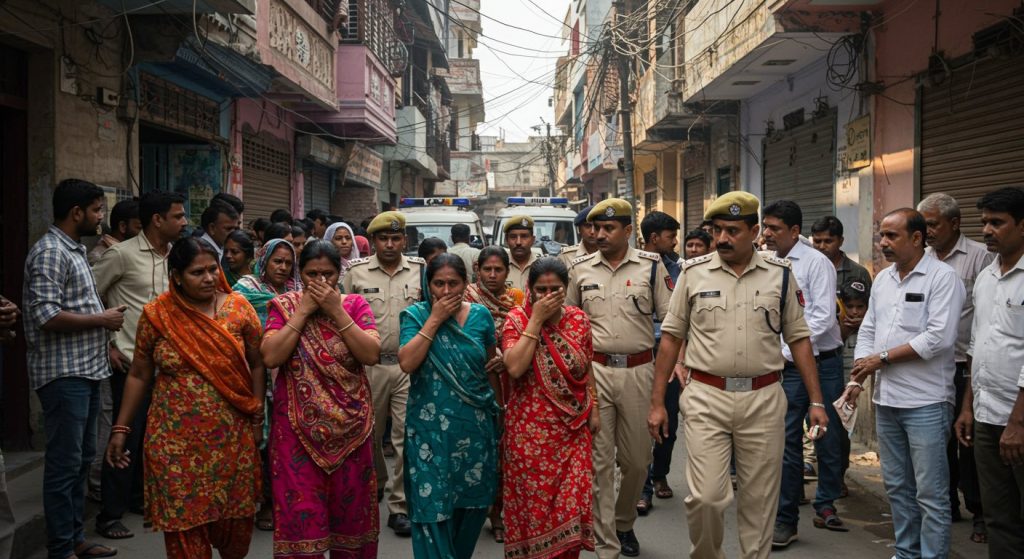Bareilly: Major Police Raid in Hajiyapur, Six Women Arrested for 'This Work', Commotion in the Area