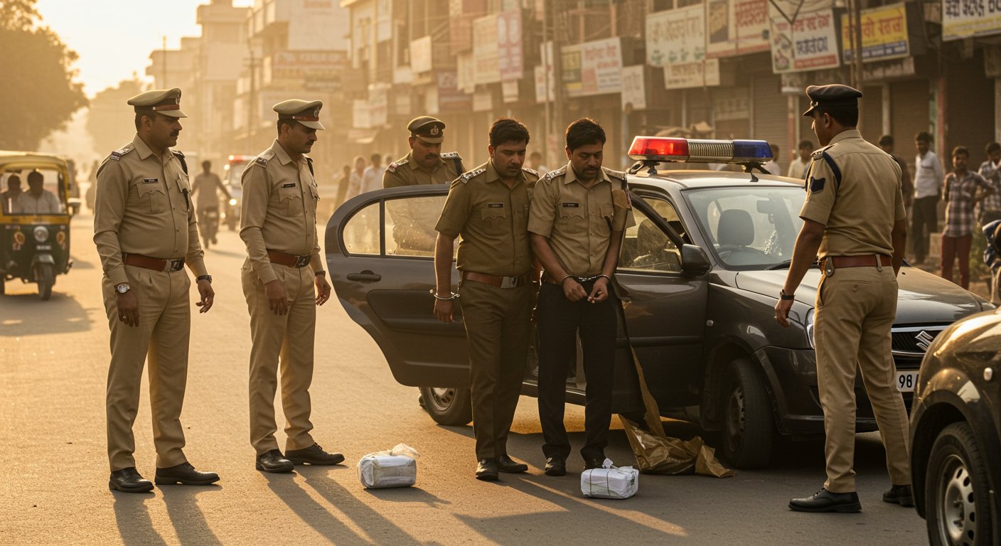बरेली में पुलिस की वर्दी पहन ड्रग्स तस्करी: दो तस्कर गिरफ्तार, हुआ चौंकाने वाला खुलासा