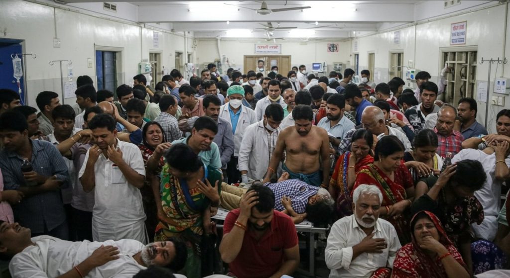 Bizarre Incident in Bareilly: Over 100 People Distressed by Swelling and Pain After Commotion, Location of Injuries Unknown!