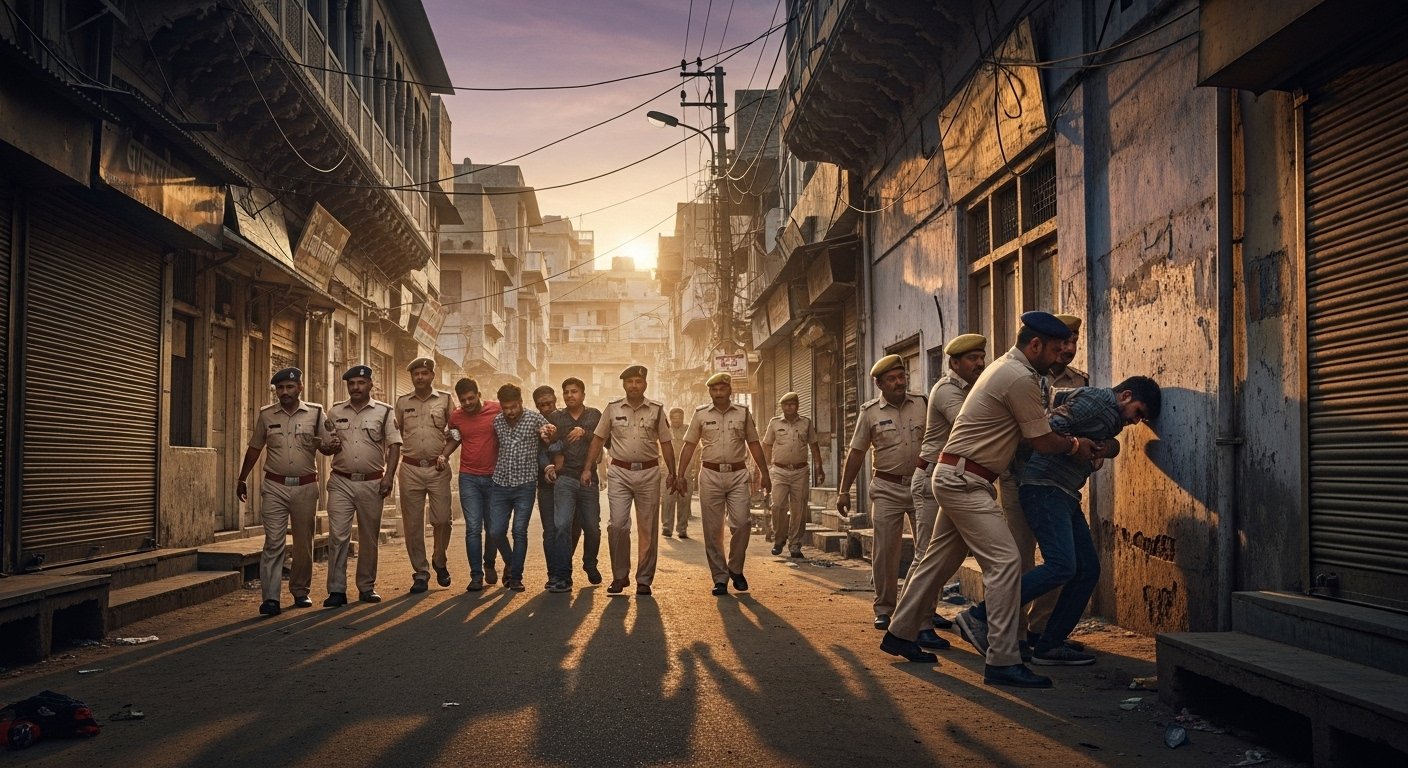 बरेली हिंसा: पुलिस का शिकंजा, 16 और उपद्रवी जेल, गोली चलाने वाला आरोपी मुठभेड़ के बाद गिरफ्तार