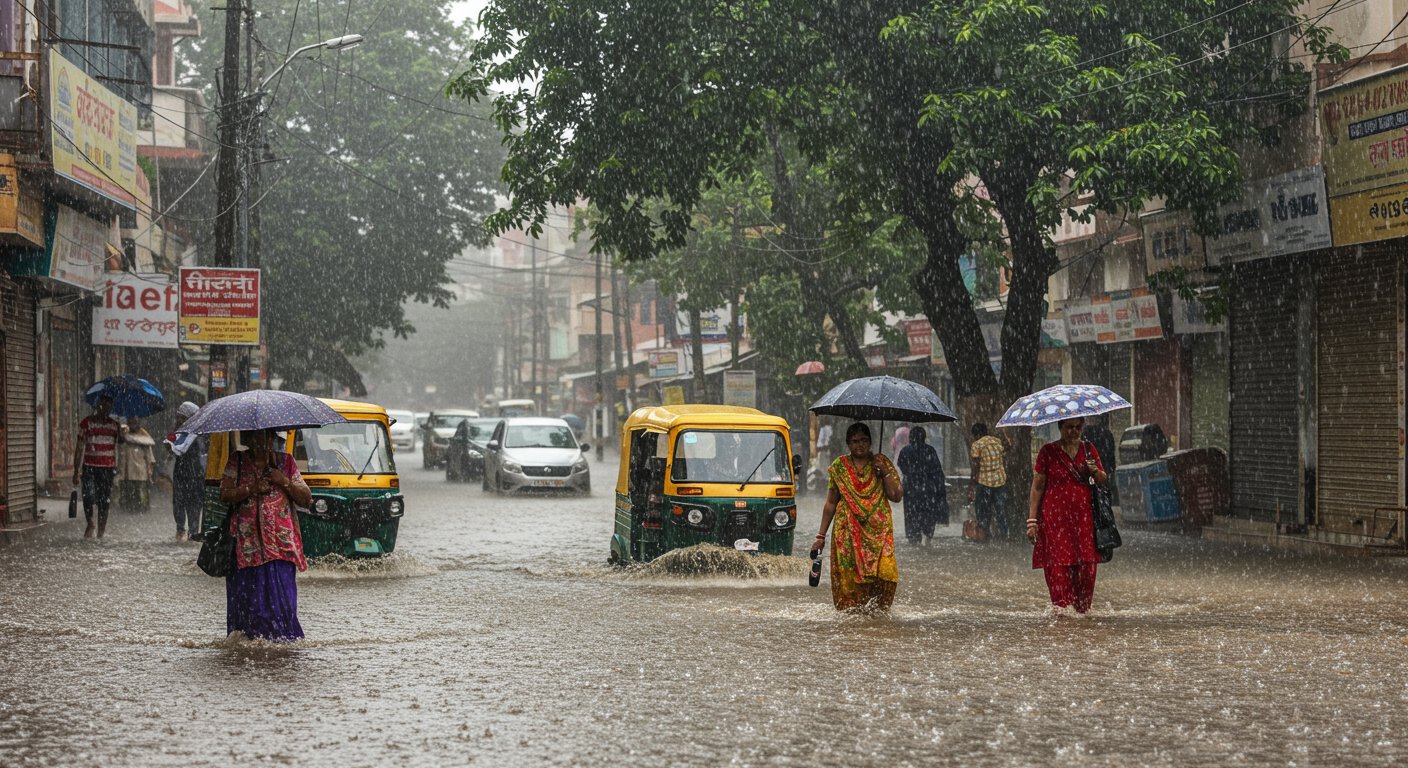 Bareilly's First Day of September Waterlogged: 125 mm Rain, Orange Alert, Schools Closed Tomorrow Too