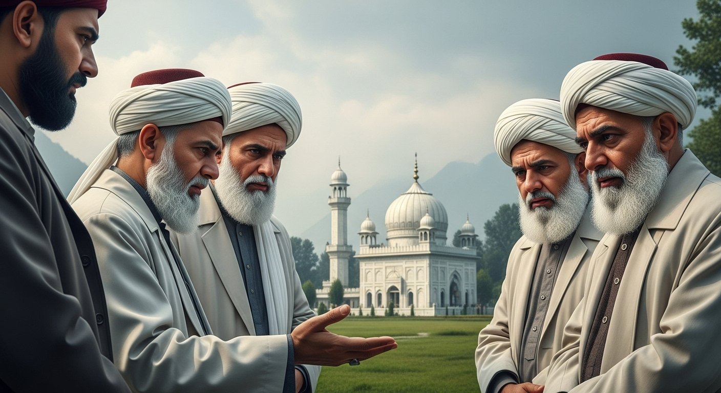 Controversy intensified over placing a picture in Srinagar's Hazratbal Dargah: Bareilly's Ulemas say - Installing an idol or picture is forbidden in Islam.