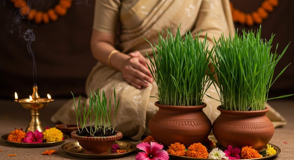 If Barley Hasn't Sprouted by the Third Day of Navratri, Try These Immediate Remedies; Learn What Auspicious Signs Lush Green Barley Signifies