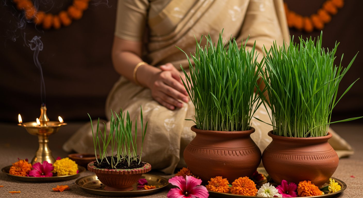 नवरात्रि के तीसरे दिन तक जौ अंकुरित न होने पर अपनाएं ये तत्काल उपाय, जानिए हरे-भरे जौ देते हैं क्या शुभ संकेत
