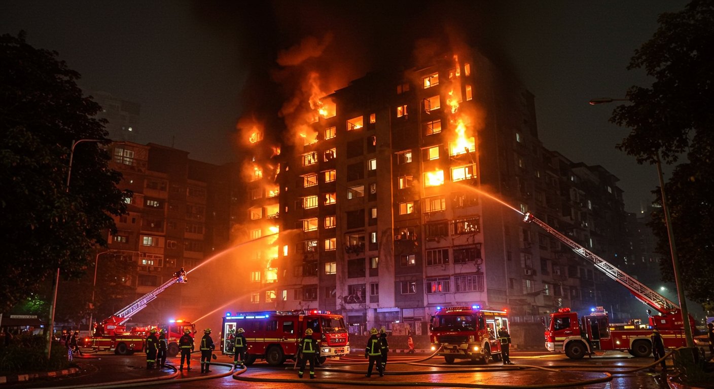 Massive fire in Mumbai's 24-story building: One woman dead, 18 injured; Probe launched into negligence