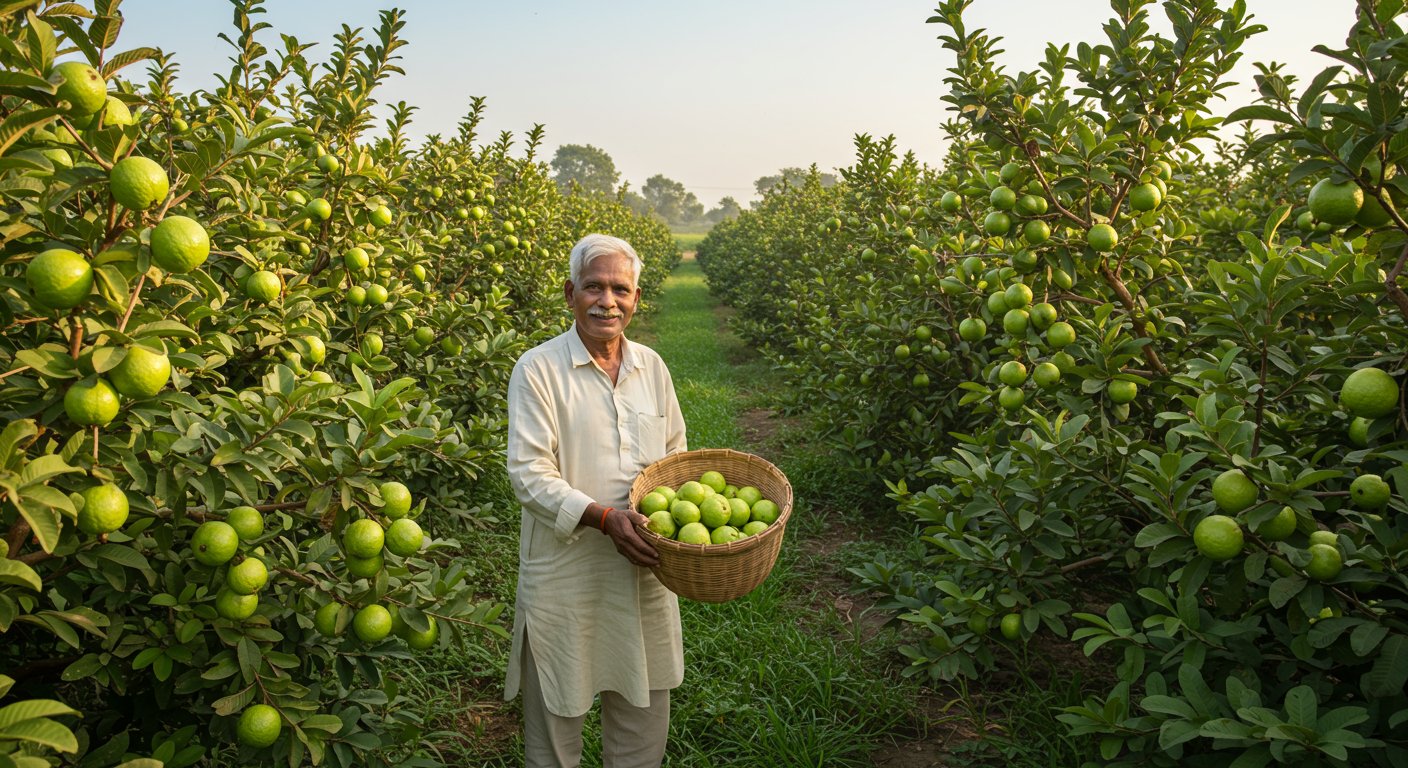Amazing in UP: 6 Bigha Field, Year-Round Guava Yield and Rs 3.50 Lakh Earnings!