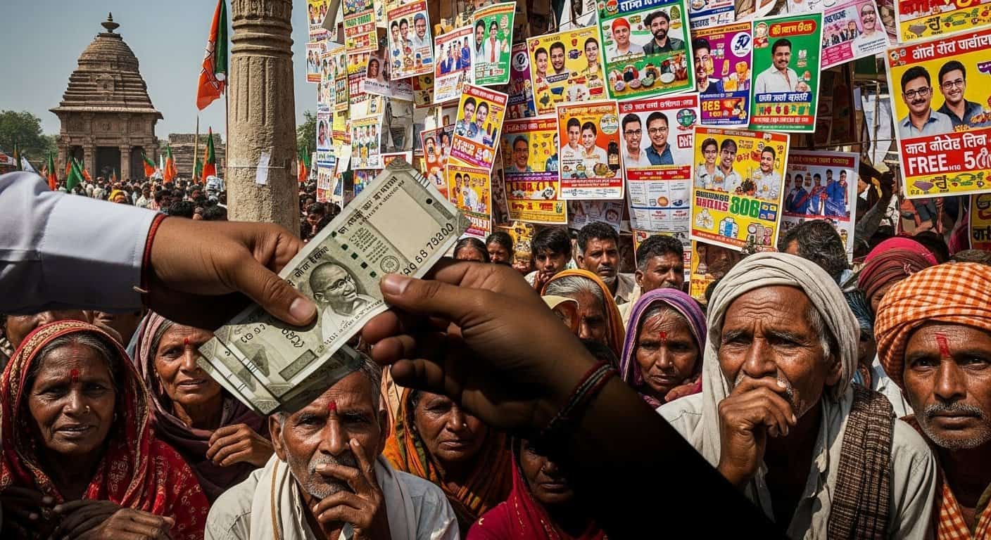 बिहार चुनाव: वैशाली में ‘वोट के बदले नोट’ और लोकलुभावन वादों की बाढ़ ने लोकतंत्र पर उठाए सवाल