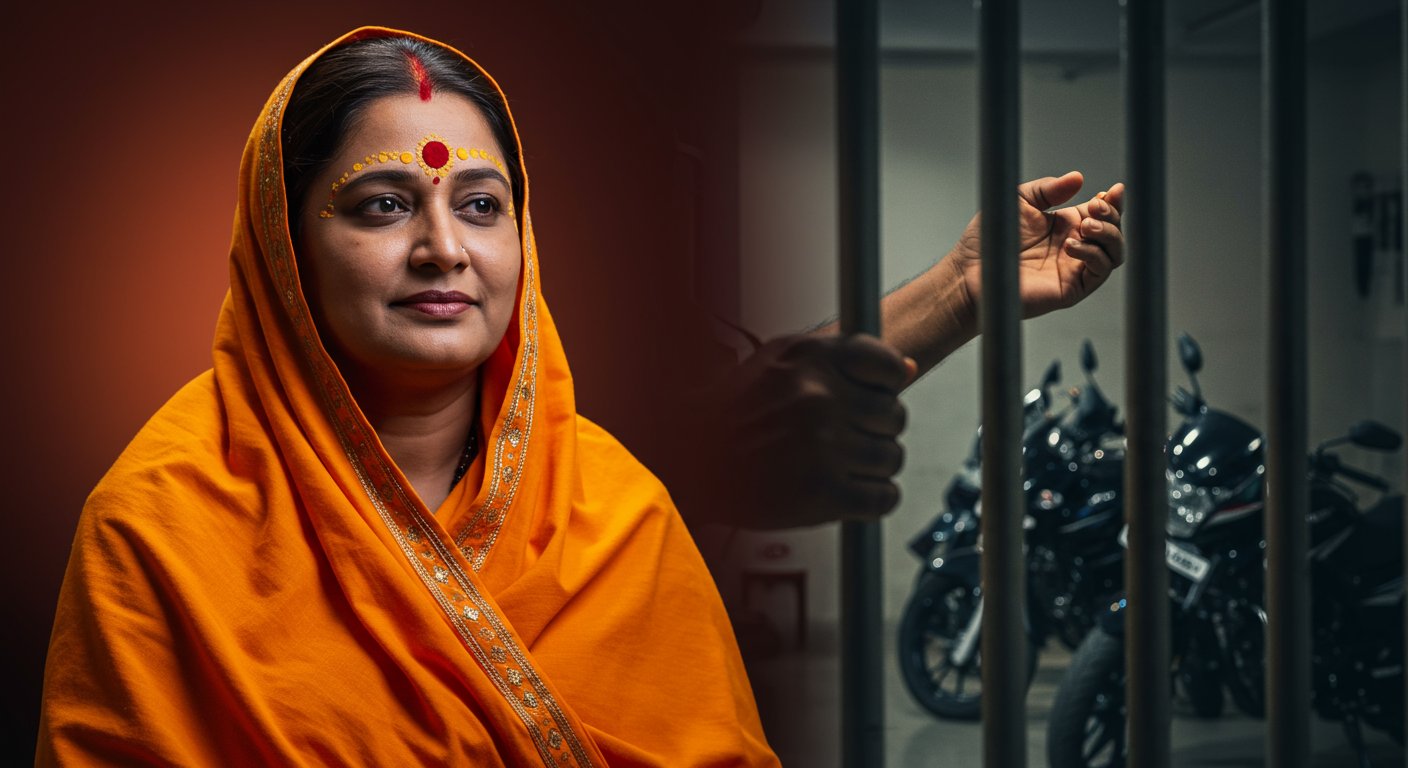 बाइक शोरूम मालिक अभिषेक हत्याकांड: महामंडलेश्वर पूजा शकुन की तलाश तेज, पति अशोक पांडेय जेल भेजे गए