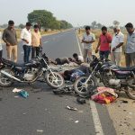 Pilibhit: Horrific Road Accident: Fierce Collision of Two Bikes on Tanakpur Highway, Bareilly Youth Dead, Five Seriously Injured