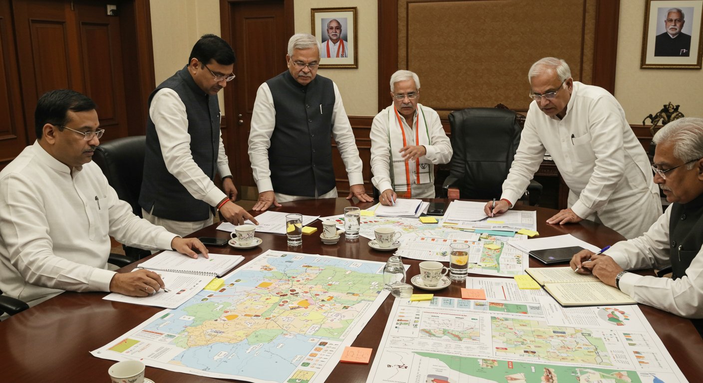 Major Brainstorming of BJP-RSS in UP: Strategy to Be Formulated for Panchayat, MLC, and 2027 Elections