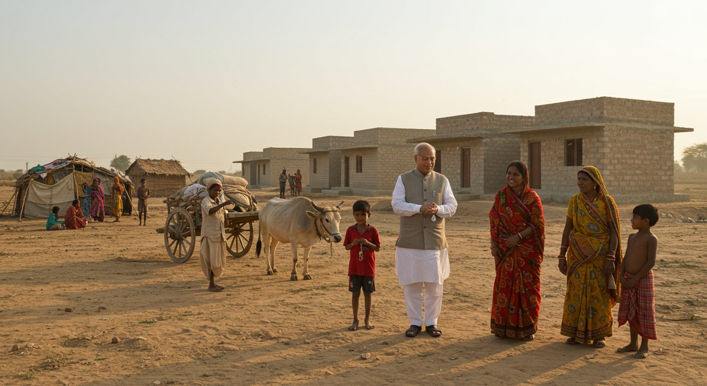 BJP's special focus on providing permanent housing to nomadic communities: profound political implications alongside social upliftment.