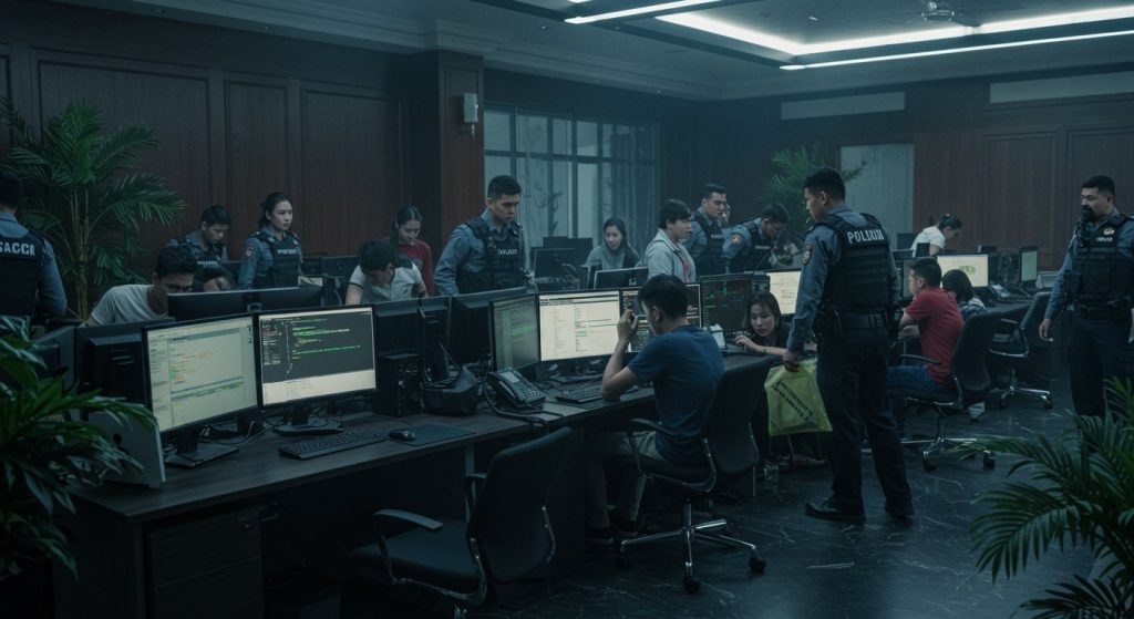 Dark Truth of Cambodia's Lavish Office: Police Raid UP-Linked Cyber Fraud Den, 3 Agents Sought