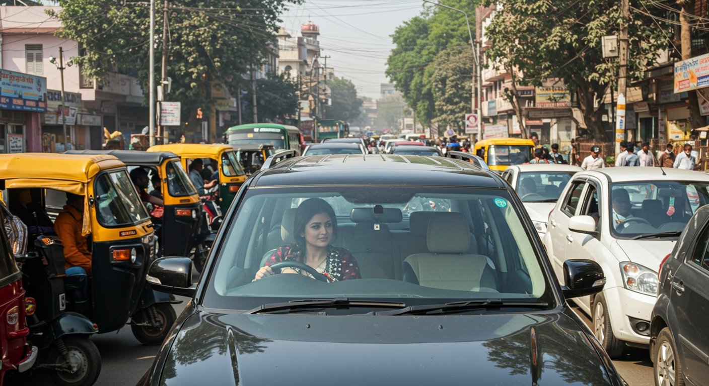 UP: Sushmita Sen Stuck In Massive Kanpur Traffic Jam, 2 Km Route Covered In 40 Minutes