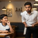 Boy's Prank: Confused Waiter with a Girl's Voice, Leaving the Poor Fellow Embarrassed!