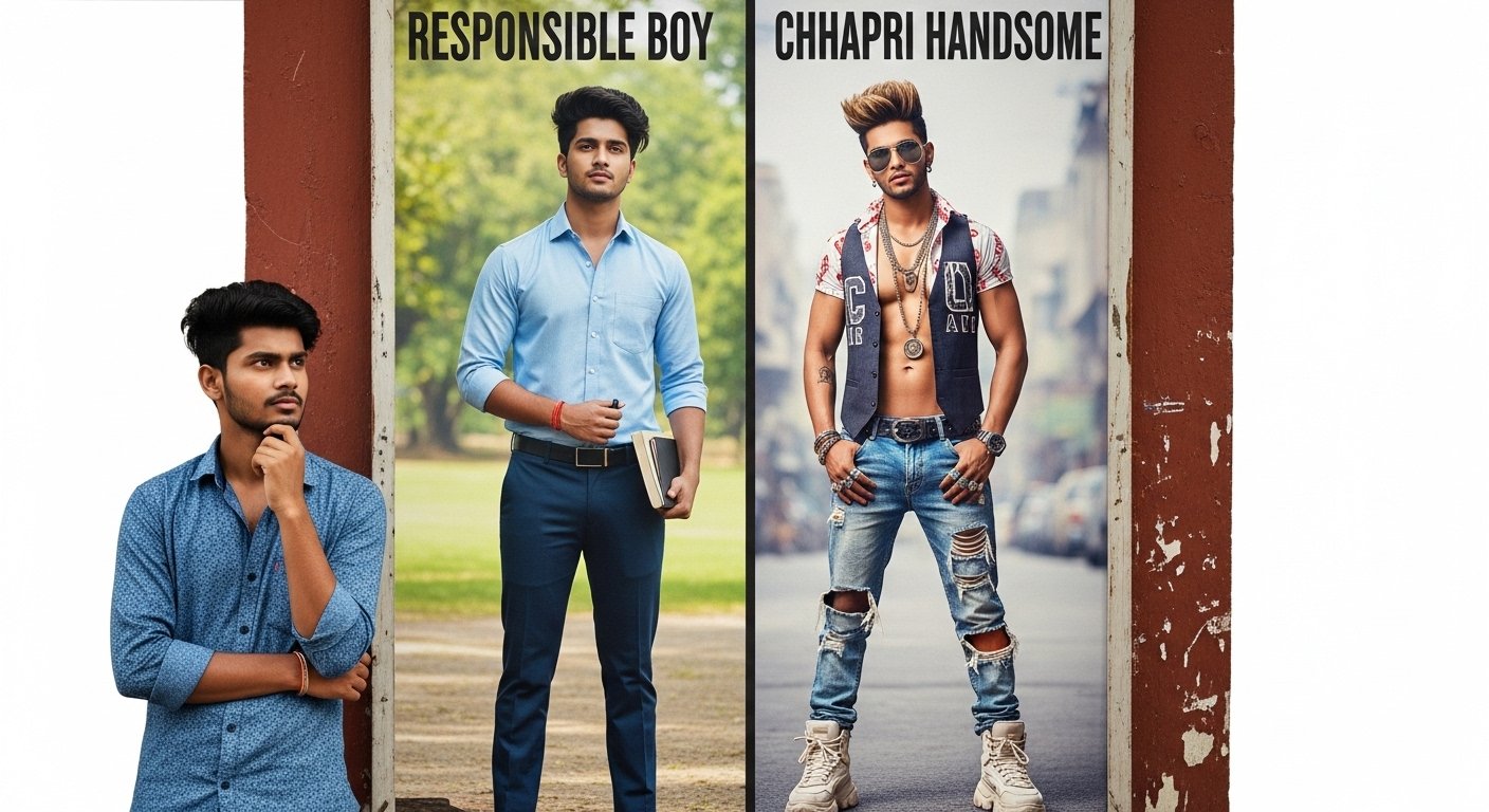A viral poster sparked a debate: Who is better, 'Responsible Guys' or 'Tacky Handsome'?