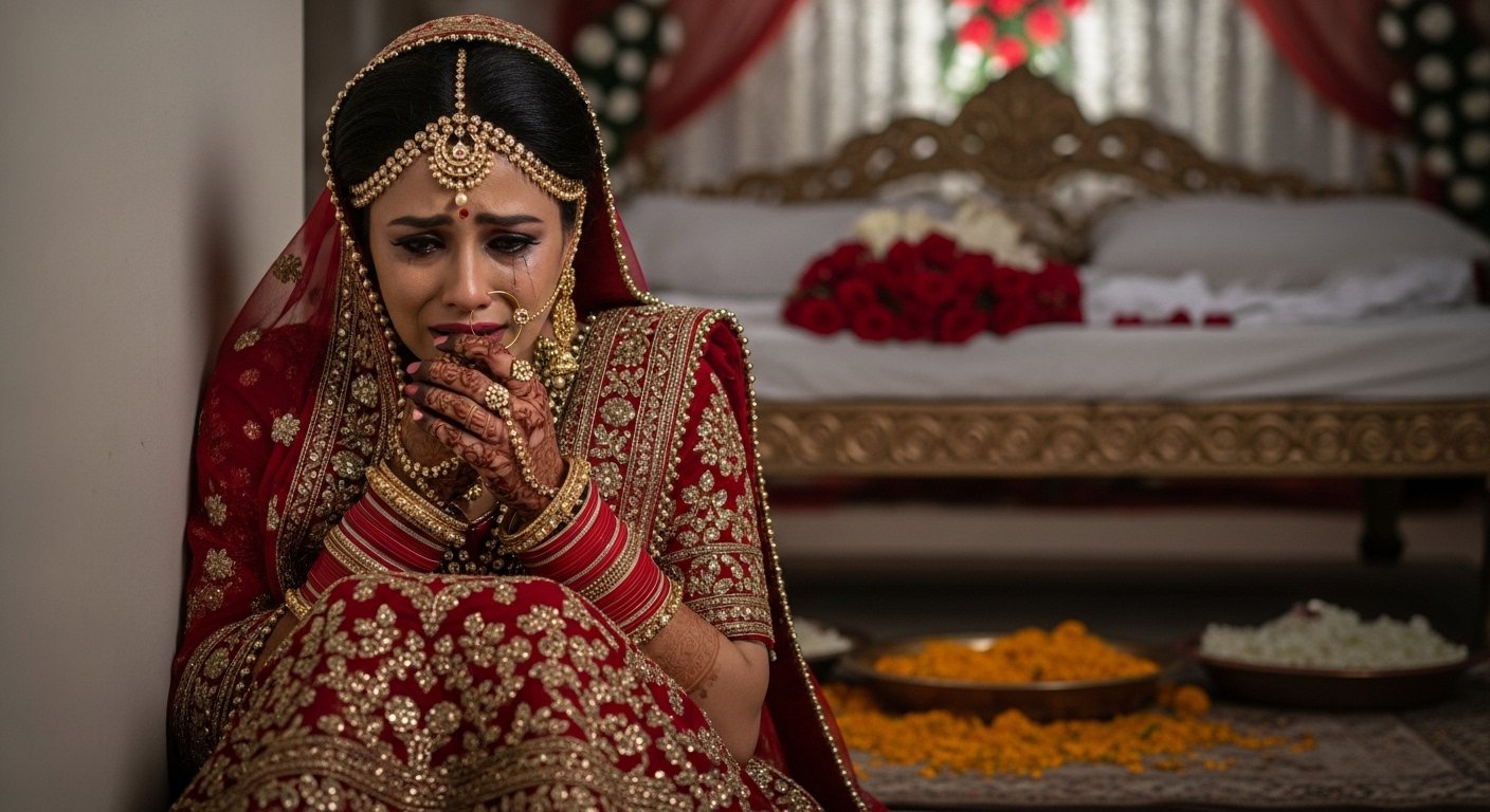 शादी के तुरंत बाद टूटा सुहाग: दुल्हन बनी विधवा, सुहाग की सेज नहीं देख पाया दुल्हा!