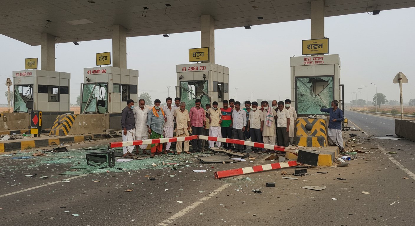 Bhuni Toll Incident: Case Filed Against 180, Uproar and Vandalism; Sangeet Som's Shocking Reply After Help Was Sought