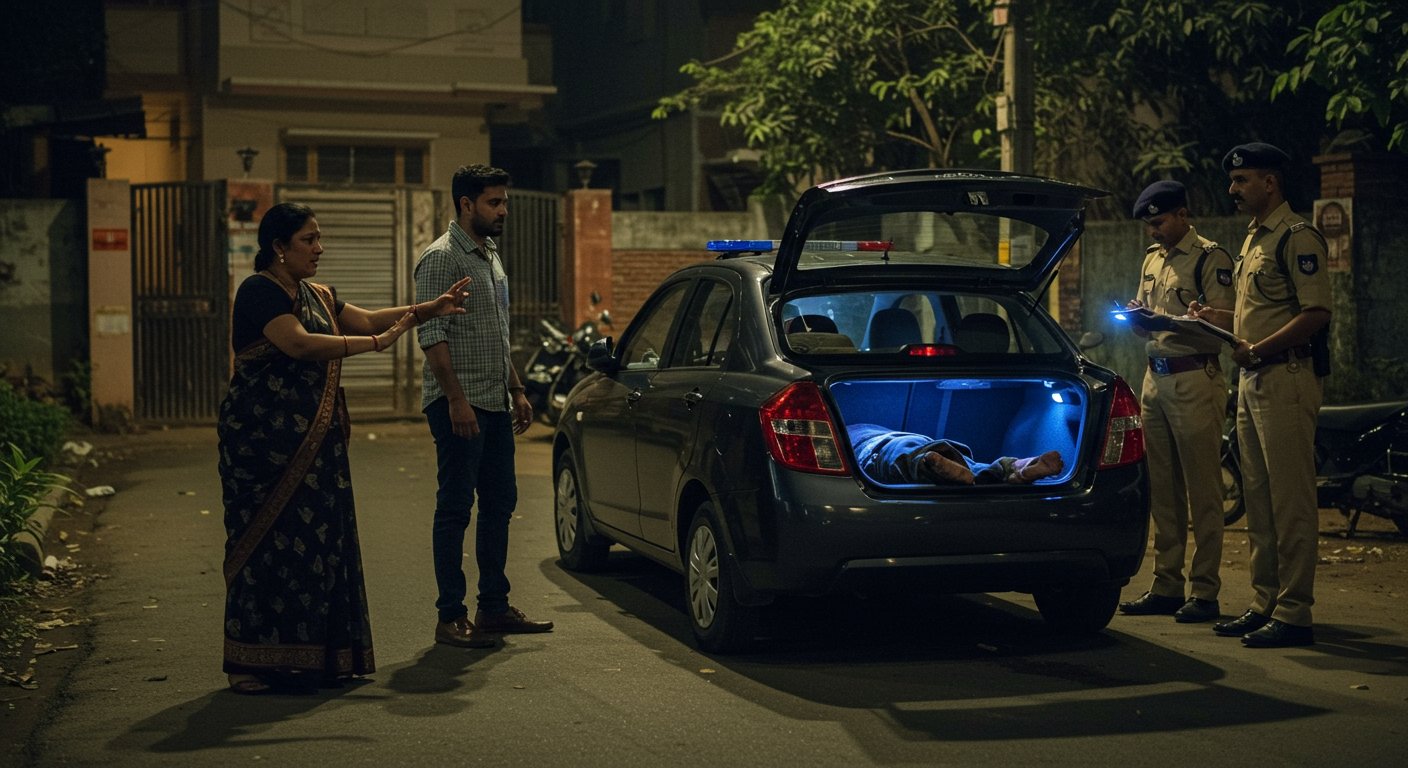 UP: Brother-in-law found in car's trunk, wife levels serious allegations against husband; case registered.