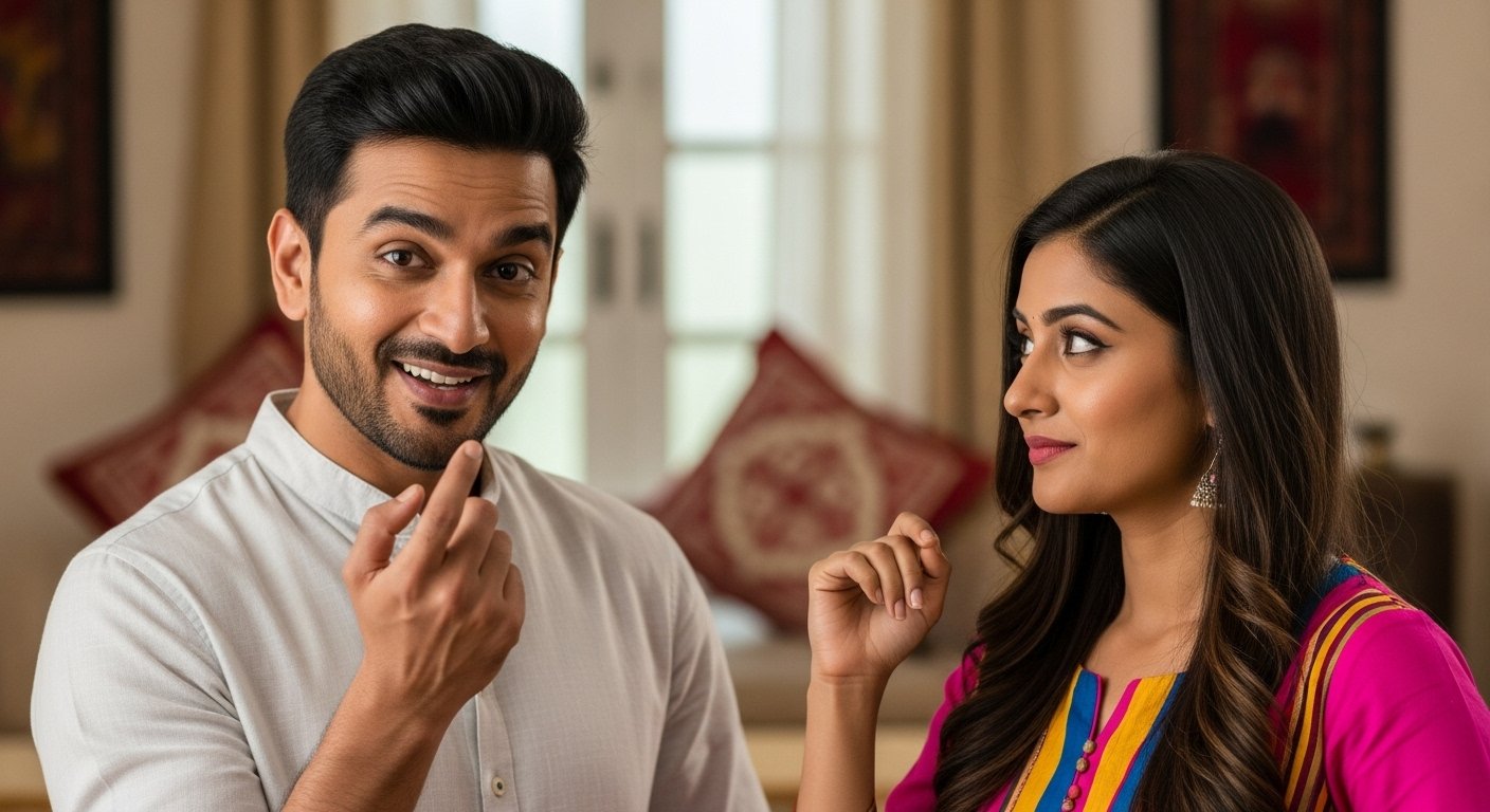 Amusing Banter Between Brother-in-Law and Sister-in-Law: Hearing 'On fair cheeks...', the Sister-in-Law Gave Such a Witty Reply, Video Went Viral!