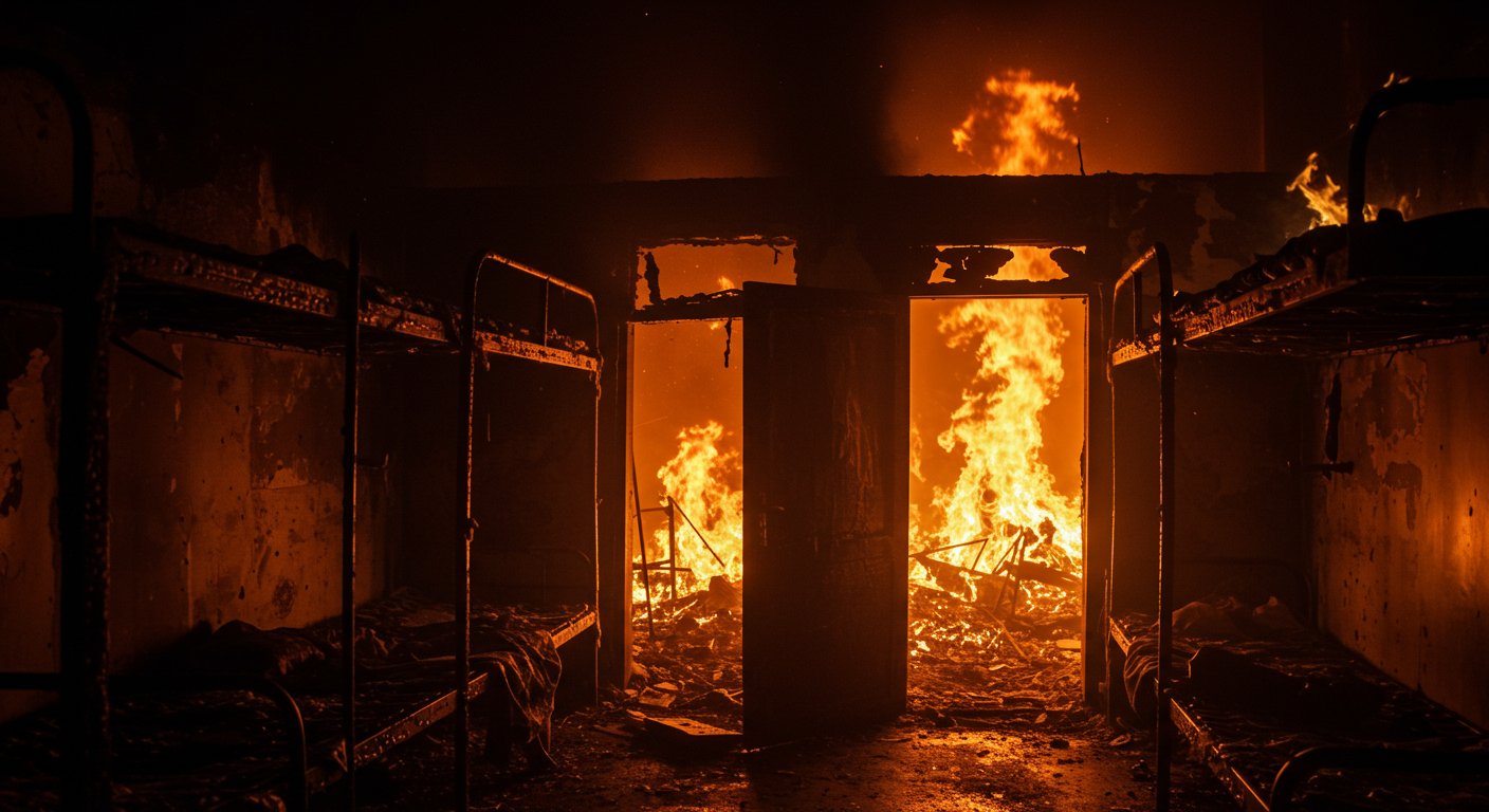 Horrific Incident in Mathura, UP: B.Tech Student Found Engulfed in Flames in Locked Hostel Room, Death Leaves People Aghast
