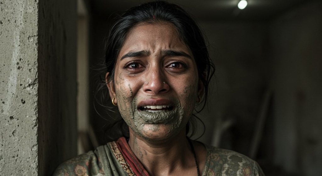 UP: Extreme brutality: Woman held hostage, concrete mix forced into her mouth; Mason and son-in-law arrested