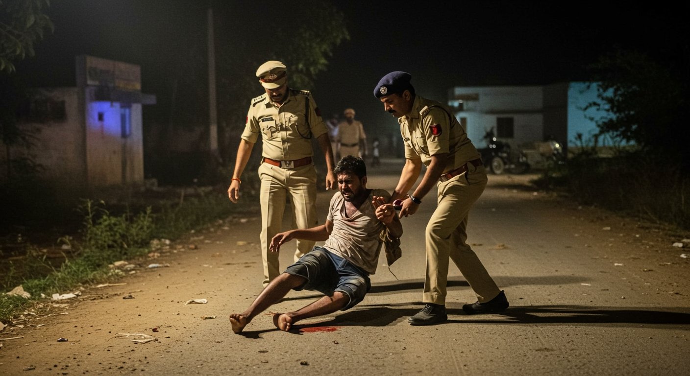 Badaun: Encounter between Police and Cow Smuggler; Suspect Shot, Injured; Constable Also Hurt; Arrested